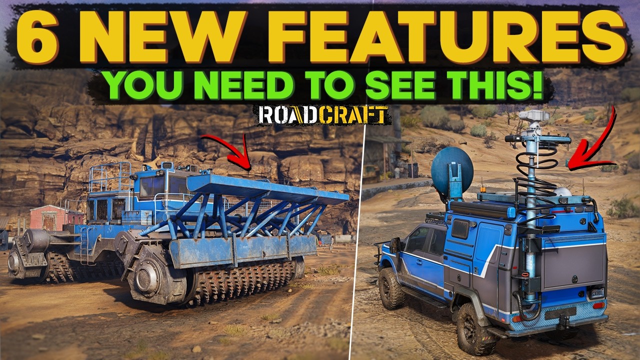 All New Gameplay Features of the Roadcraft New Update | You Need to See This