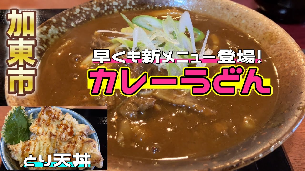 【兵庫県ランチ】11月にOPENしたうどん屋さんが早くも新メニュー登場