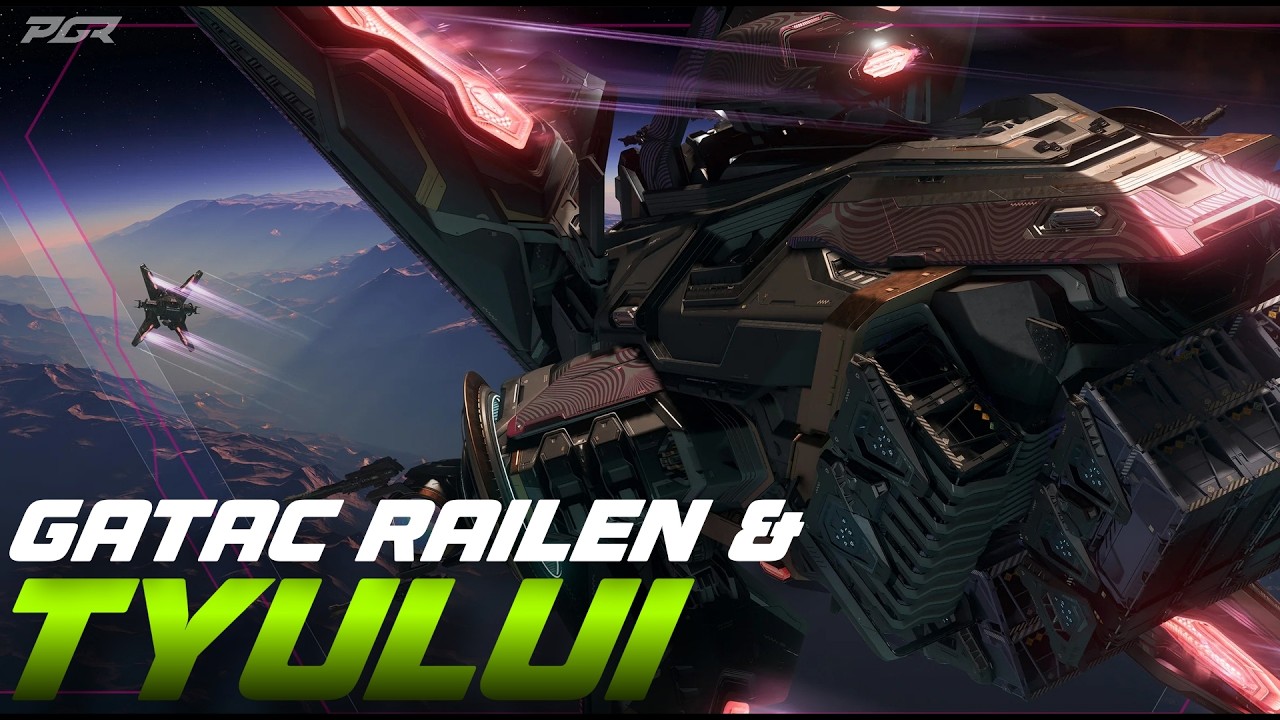 Подробный обзор GATAC Railen и Syulen // Star Citizen