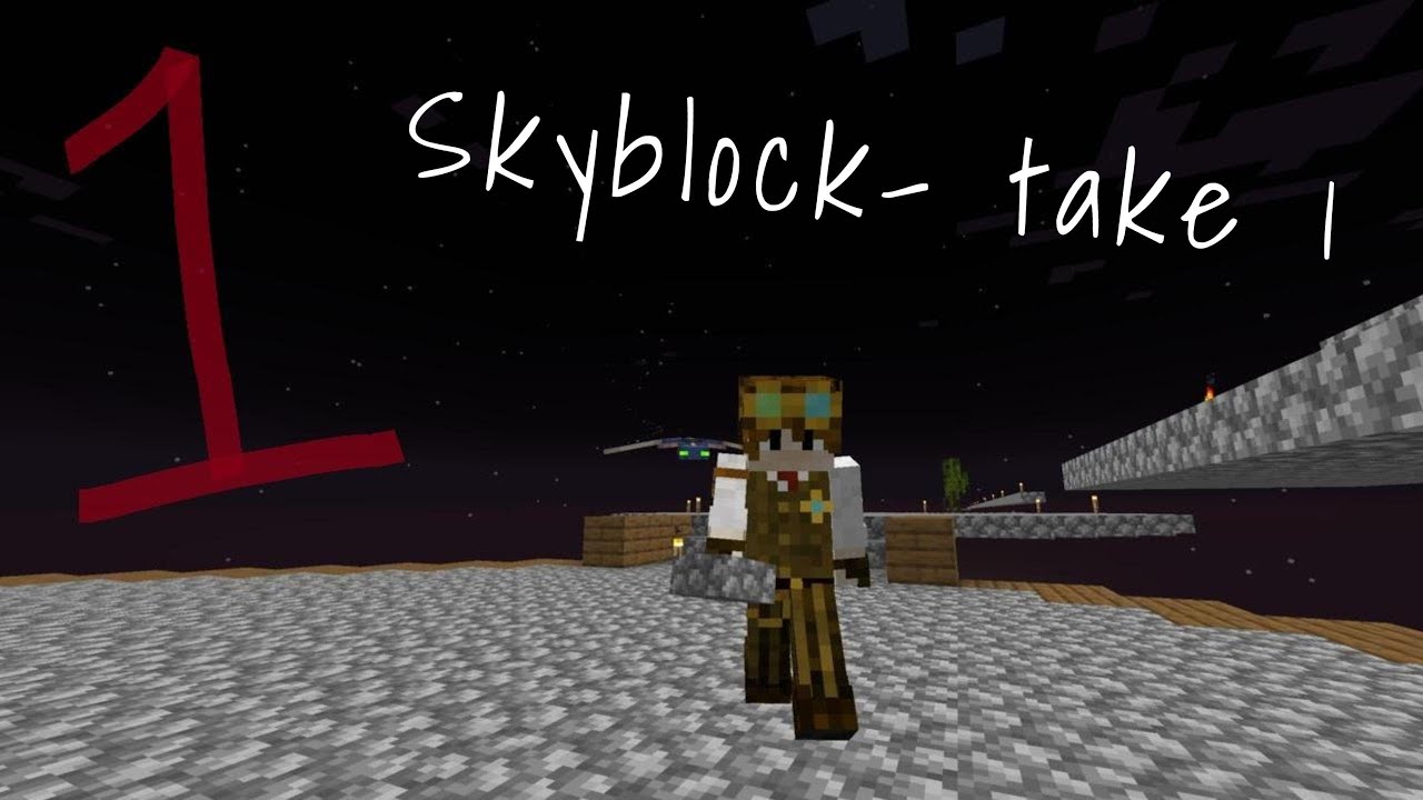 SKYBLOCK: Episode 1- Getting Started