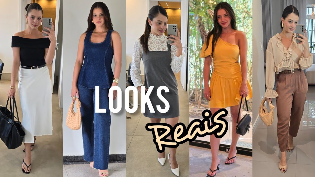 Looks Reais da Semana com Achados da Shein, C&A e Renner! Produções de trabalho, lazer e treino