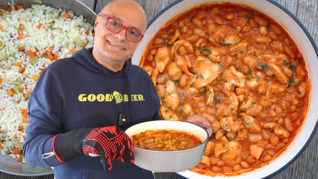 FAGIOLI alla Messicana CON RISO e Pollo
