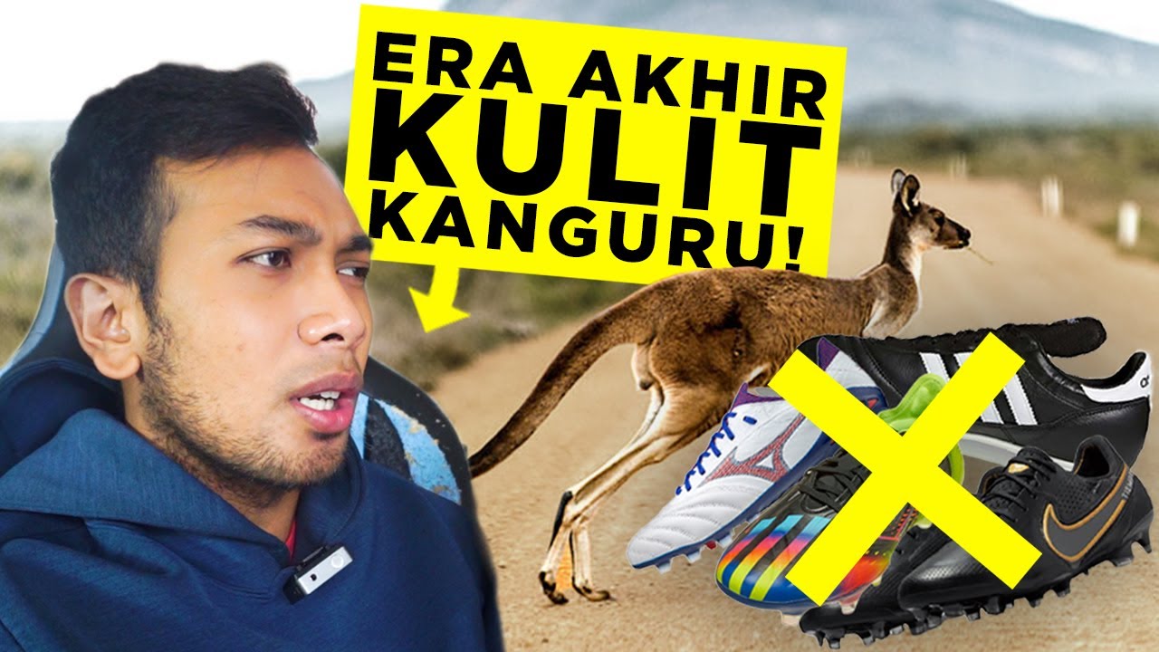 Sepatu Bola Kulit Kanguru Akan PUNAH!? #telefooty #sepatubola #kanguru