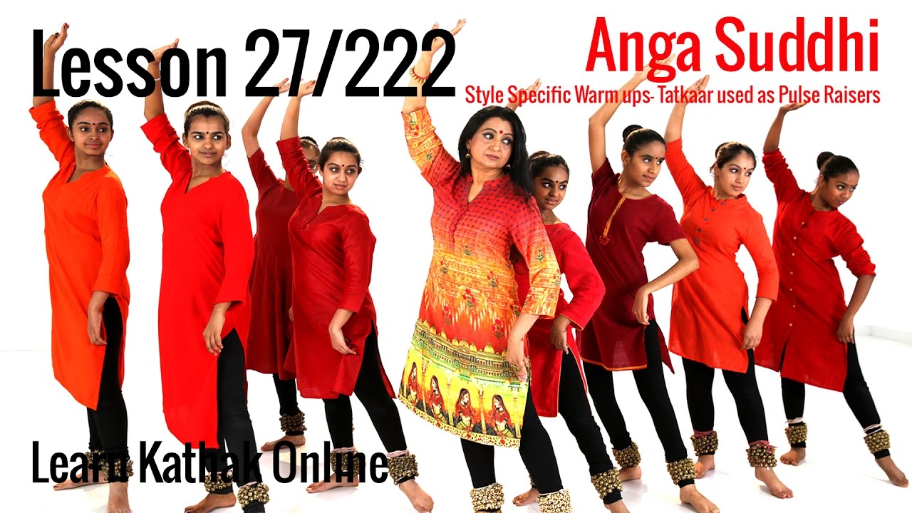 Style Specific Warm ups: Tatkaar used as Pulse Raisers | Anga suddhi : Learn Kathak | Lesson 27/222