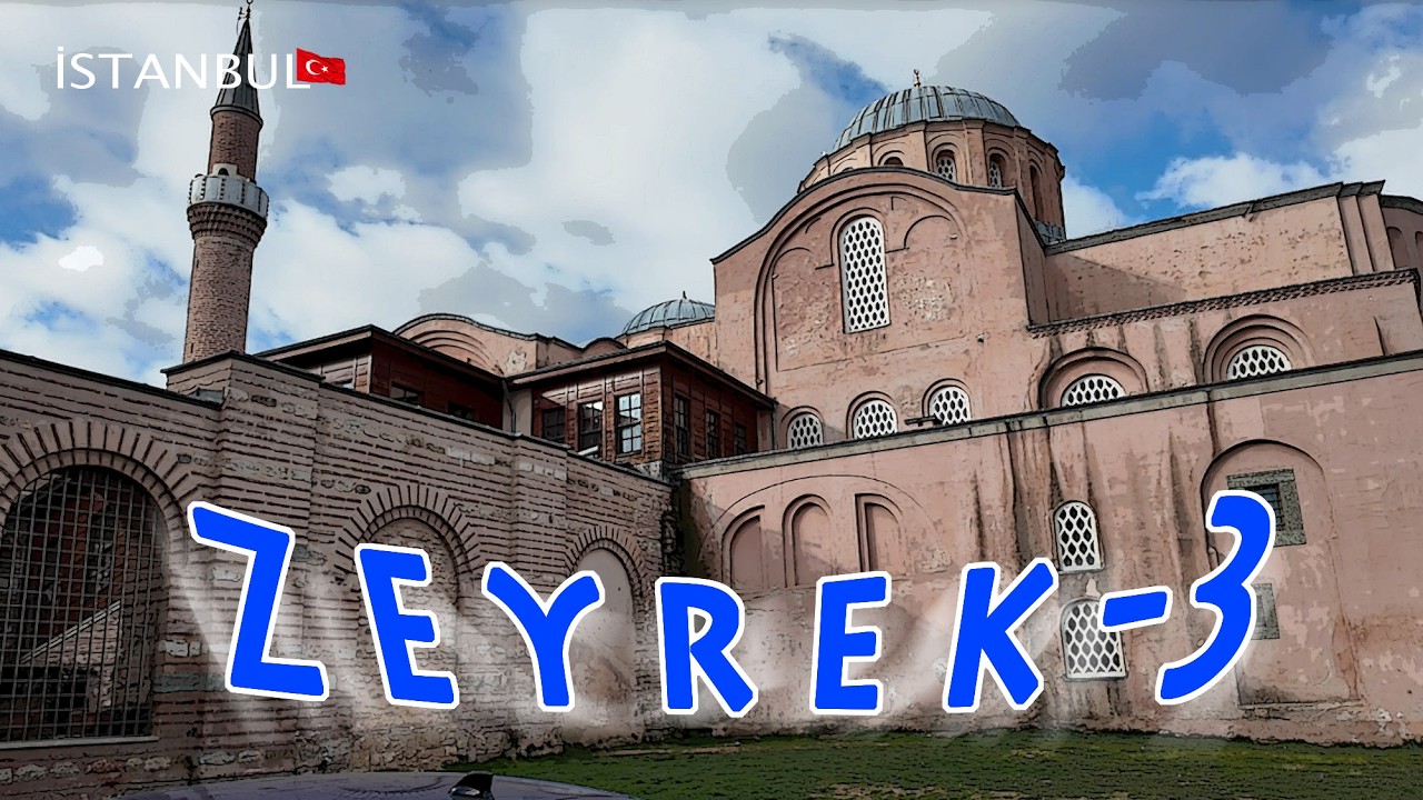 Adım adım ZEYREK-3 / İstanbul / 4K Walking Tour