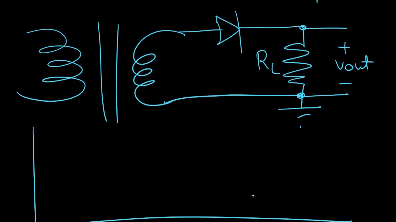 Week 3 - Half Wave Rectifier with Filter Capacitor