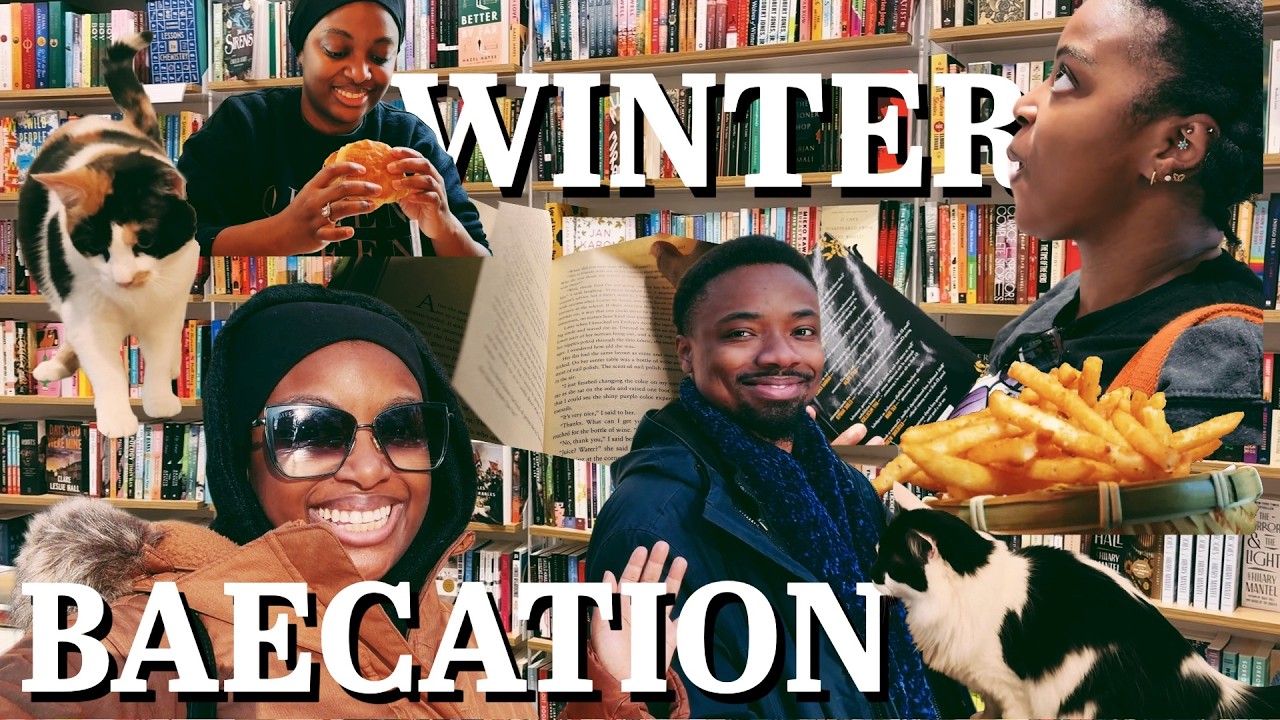 ✨ Cozy NYC Winter Vlog | Reading, Barnes & Noble, Cat Café & Baecation ✨