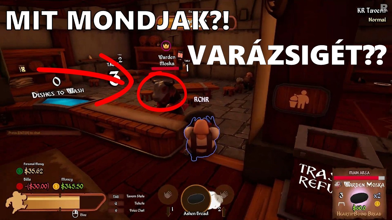 Mi?! Mondani kéne neki valami varázsigét is, vagy mi? | Bronzebeard's Tavern 3. rész
