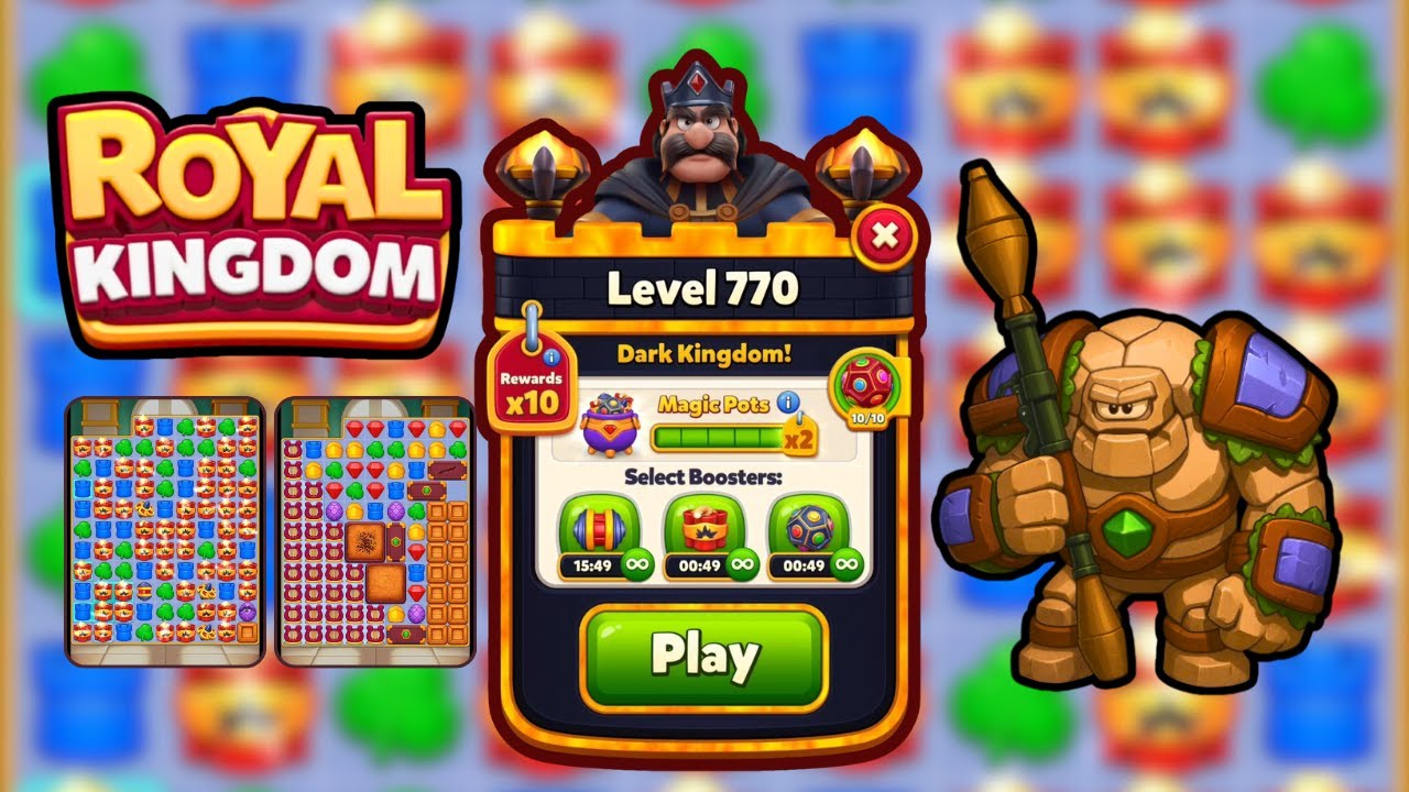 Royal kingdom super hard levels 753 - 772