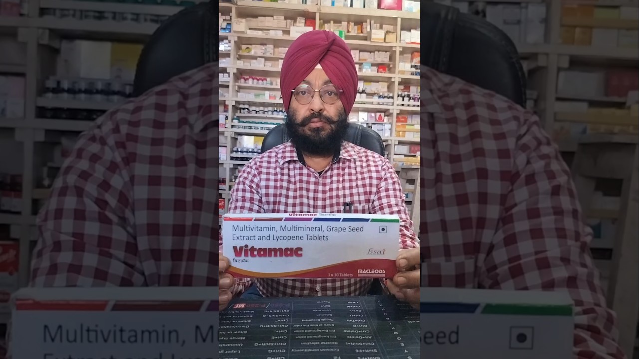 Vitamac Multivitamin Multimineral Tablets || #health #vitamin #minerals #multivitamin #trending