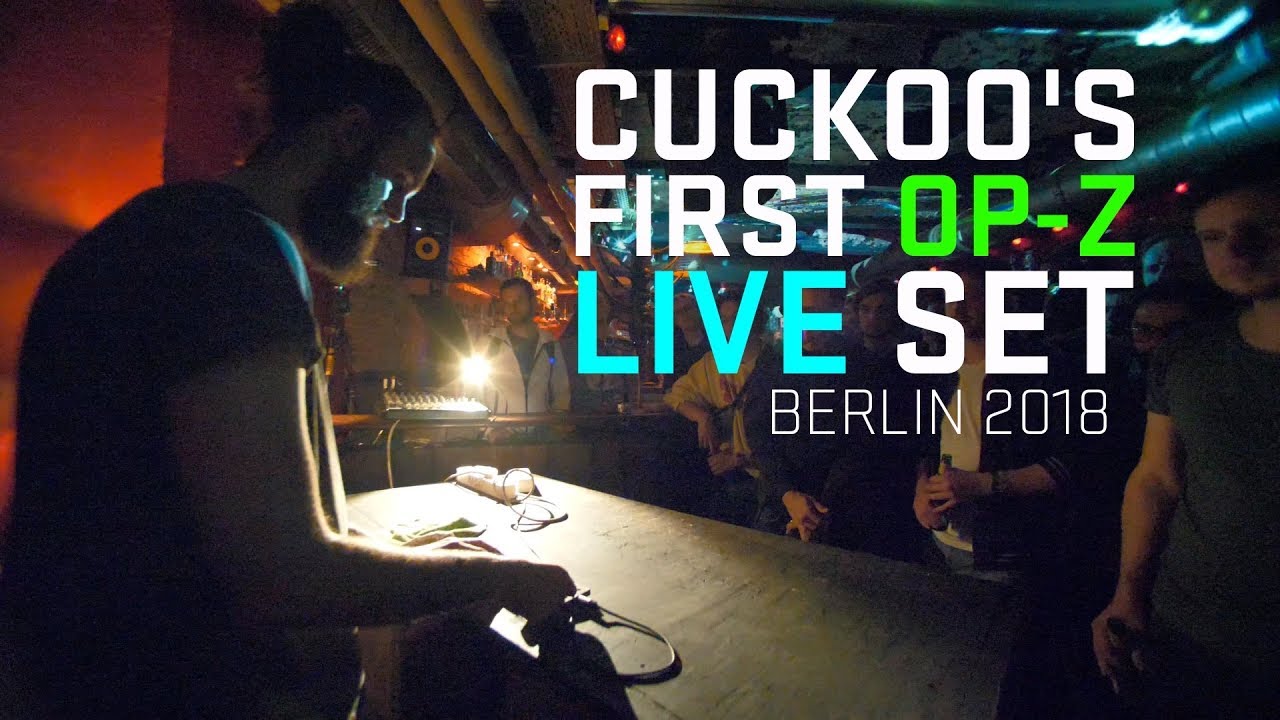 CUCKOO's first OP-Z live set (Berlin 2018)