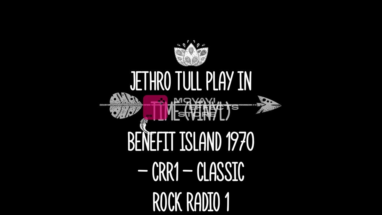 jethro tull play in time (vinyl) benefit island 1970 - crr1 - classic rock radio 1