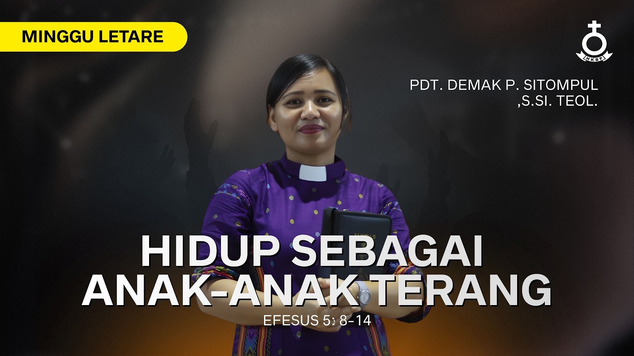 Ibadah Minggu Letare  || 15 Maret 2026 (Bahasa Indonesia)