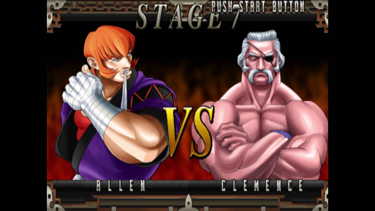 Fighting Layer - Allen Snider (Misfortune Route, Normal Ending)