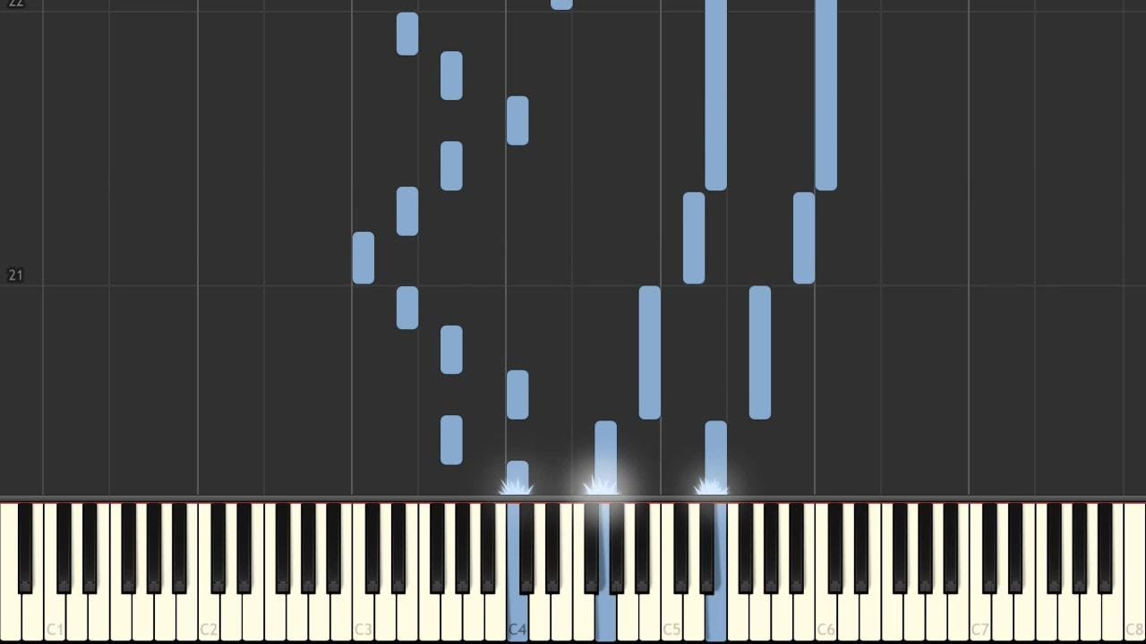 Animal Crossing Wild World - The Roost [Piano Tutorial]