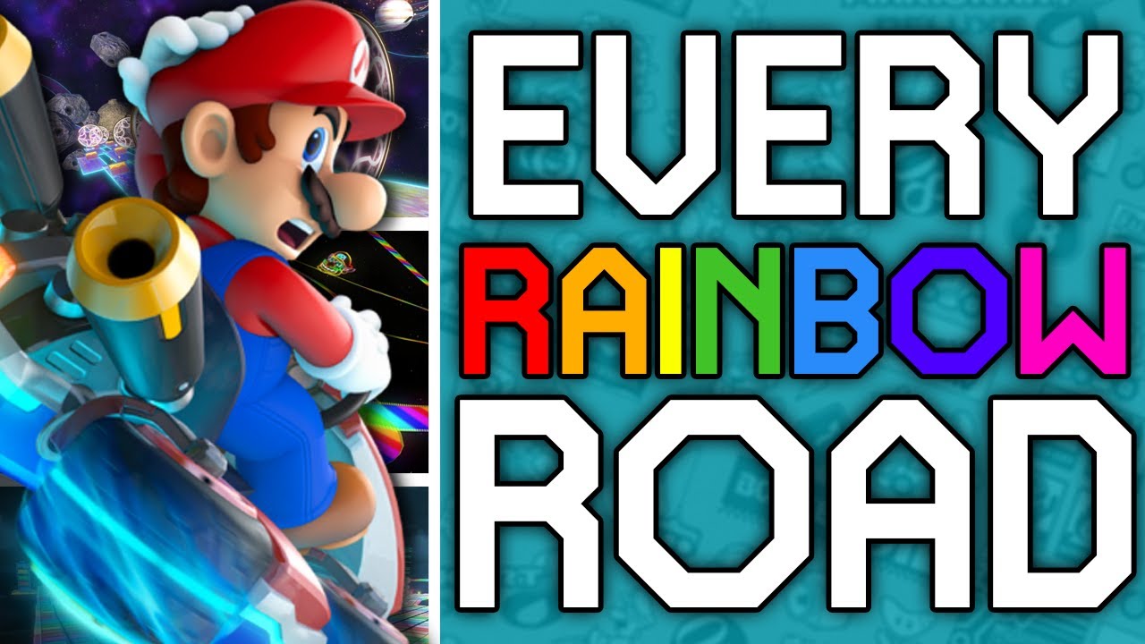 The Legacy of Rainbow Roads in Mario Kart | Level By Level