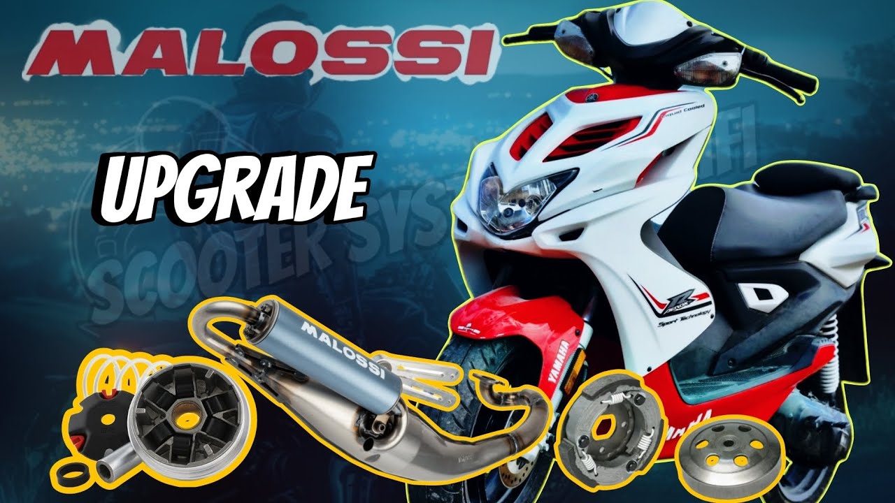 yamaha aerox 50cc mini kit partie 2 test