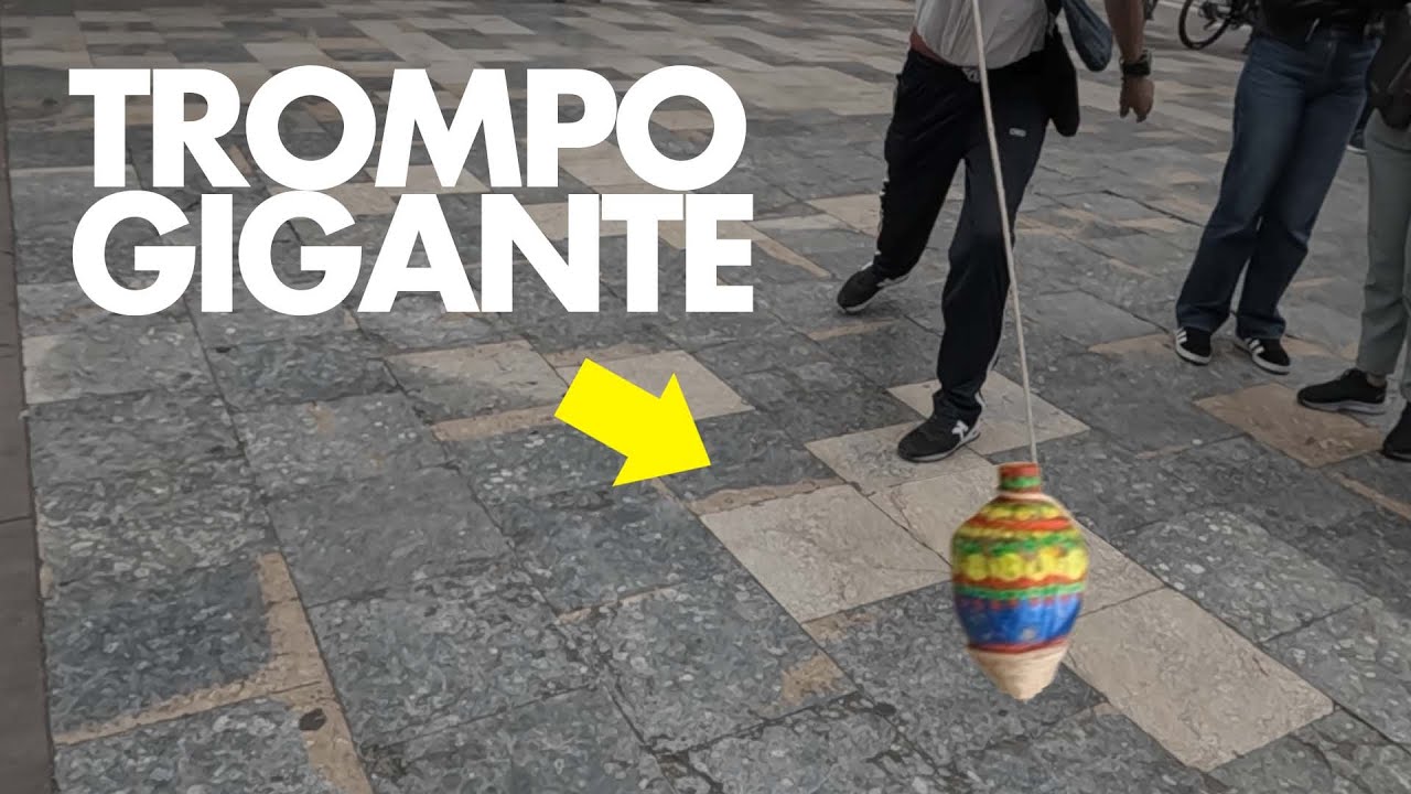 INCREÍBLE BAILE TROMPO GIGANTE