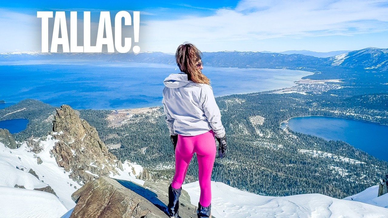 Winter Ascent of Tahoe's Iconic Mt. Tallac