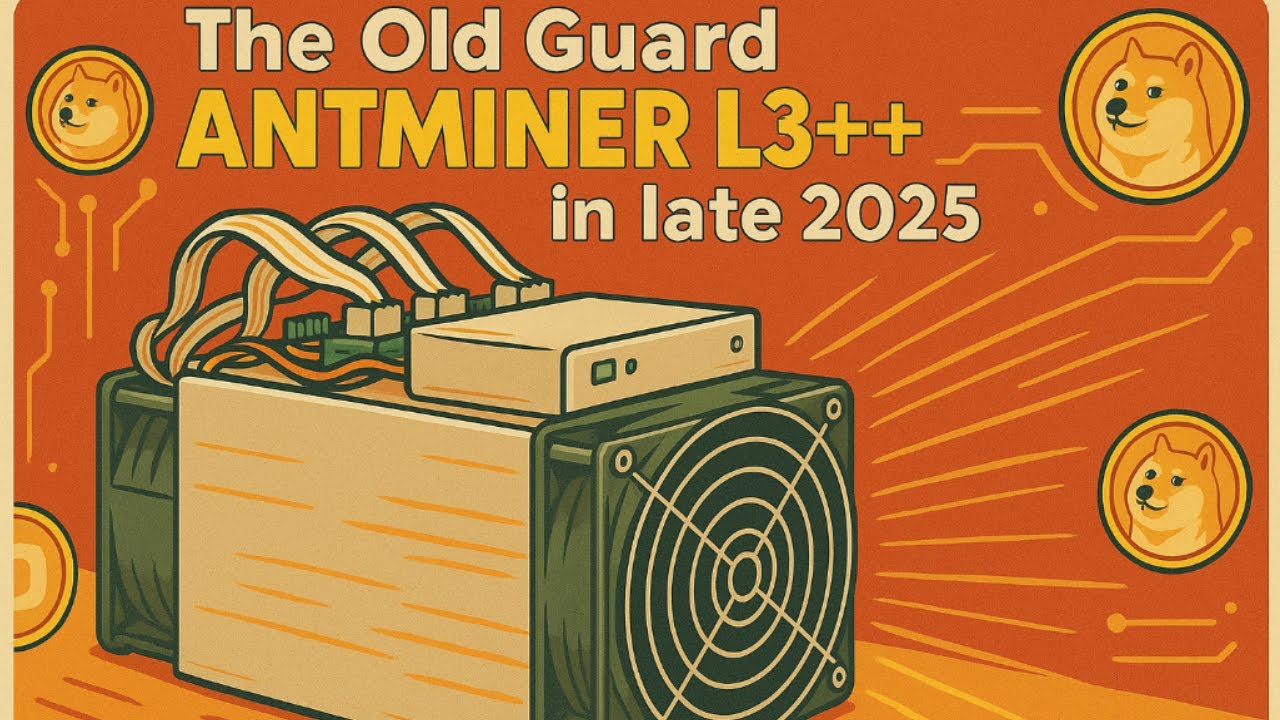 Самые дешевые майнеры Dogecoin Antminer L3+ в конце 2025 года