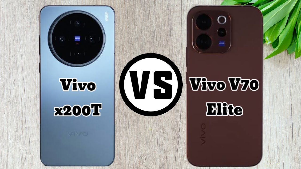 Vivo X200T vs Vivo V70 Elite_ The Ultimate Flagship Battle! ⚔️
