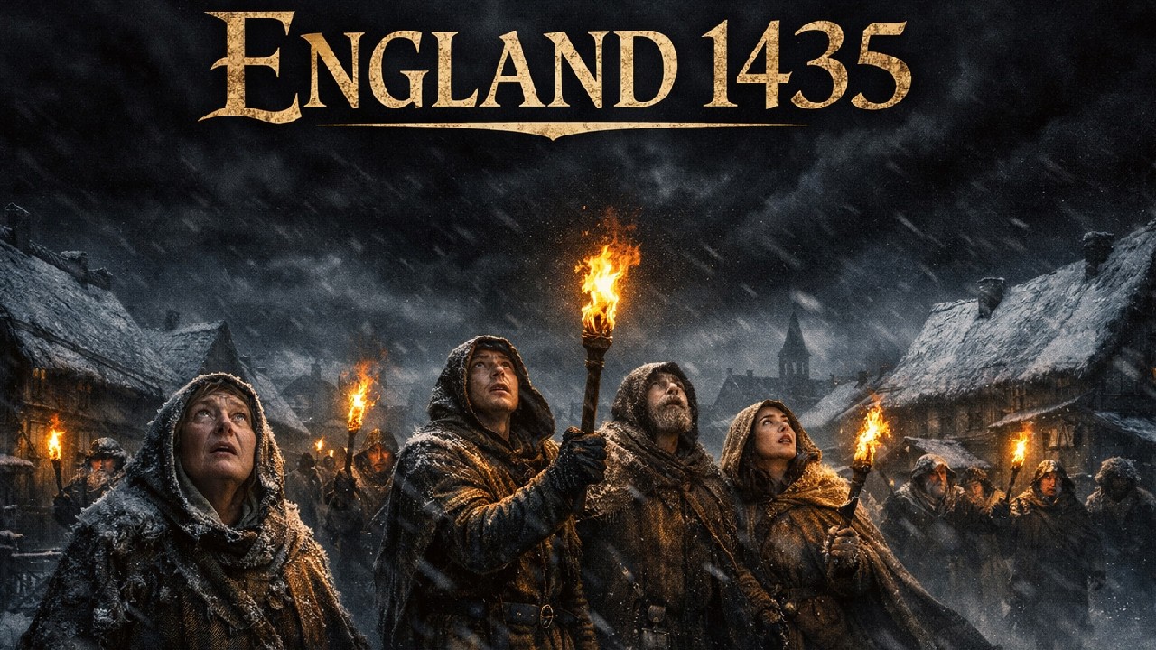 Inglaterra 1435: Cuando la Luz del Día Desapareció – El Invierno Más Oscuro  Inglaterra Medieval