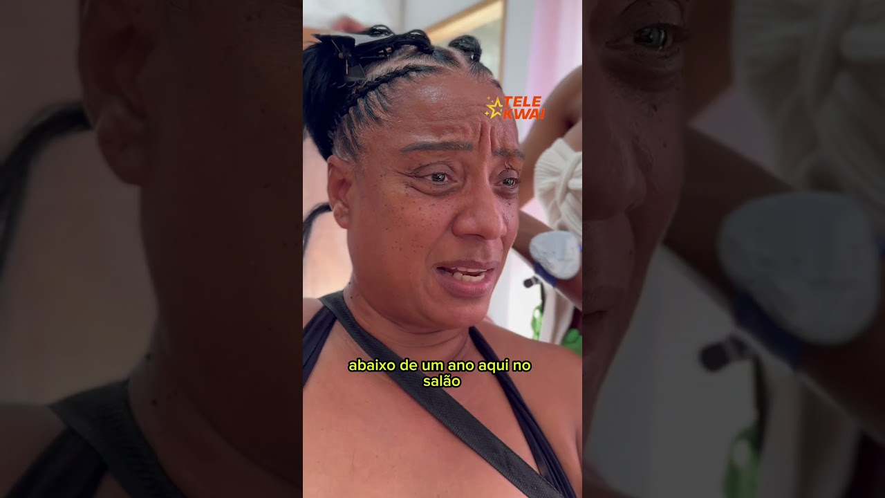 ela teve um plano pra n&atilde;o pagar a trancista 😱💔 #telekwai