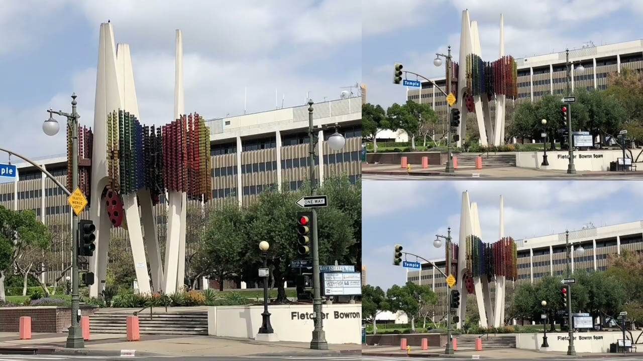 Triforium Sculpture (Joseph Young) | Fletcher Bowron Square (Los Angeles, California 2022)
