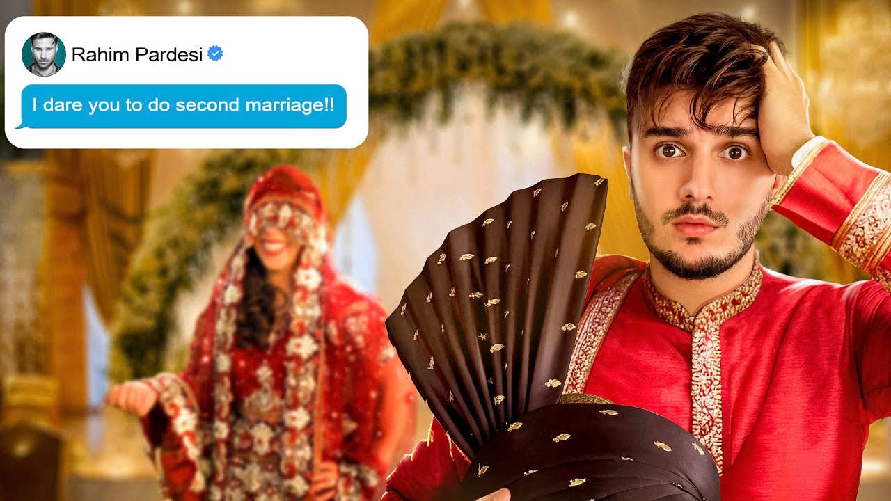 My friends dared me to get married again!