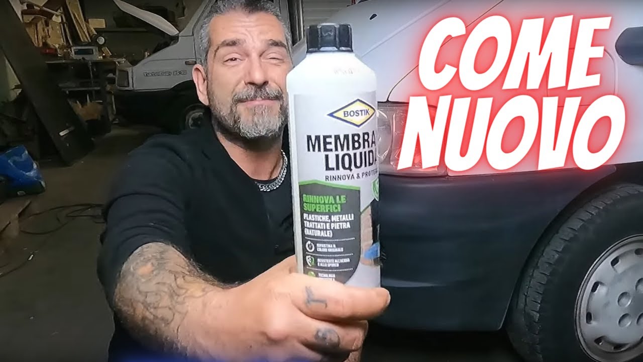 Paraurti Camper Van Membrana Liquida Rinnova Bostik