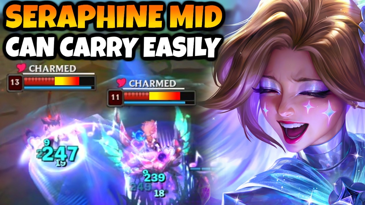 Seraphine Mid is WAY BETTER than you think to CARRY YOUR GAMES