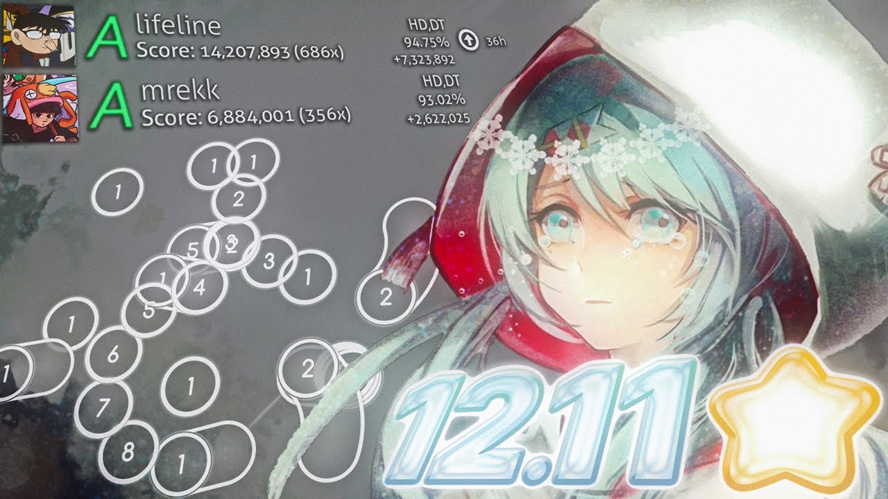 LIFELINE 11 MISS GAPS MREKK 26 MISS (12.11🌟 2000PP FOR FC)