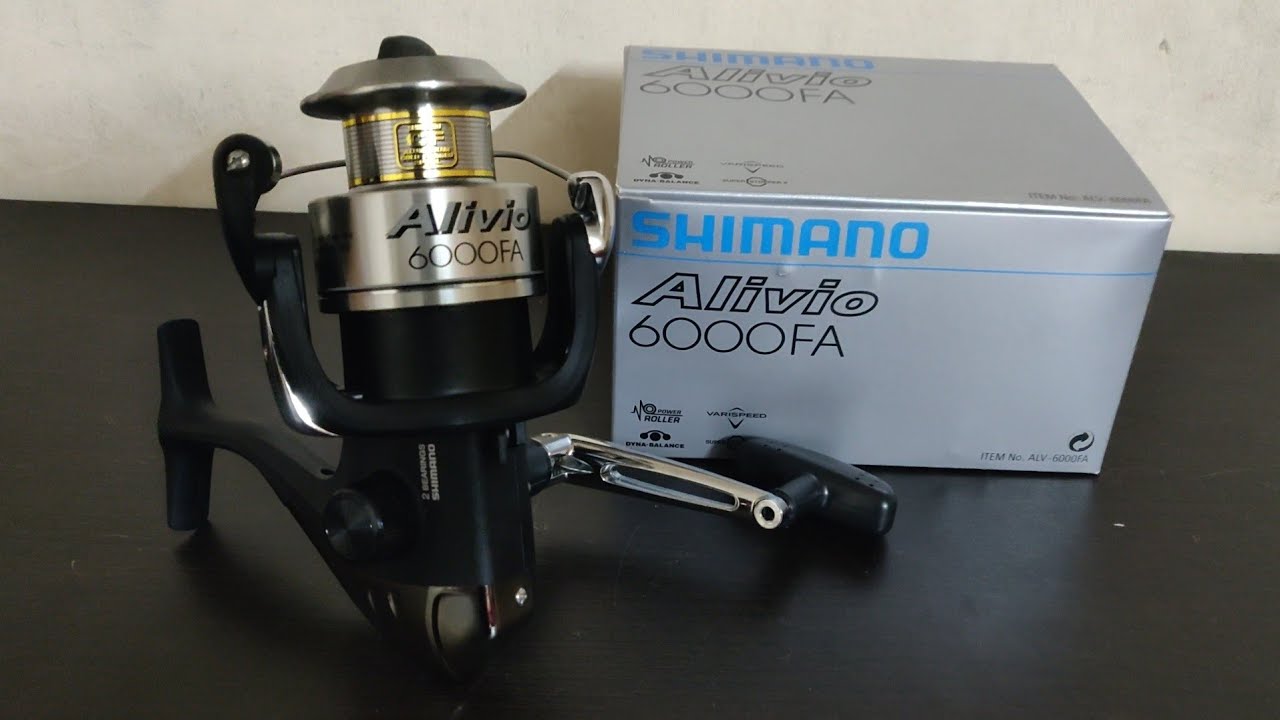 Saltwater Spinning Reel Shimano Alivio 6000 FA for Fishing