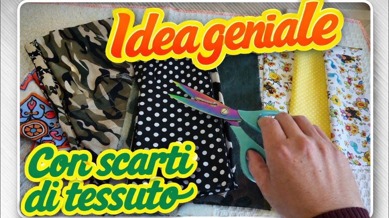 “Idea Geniale: Trasforma Scarti di Tessuto in Creazioni Straordinarie!”