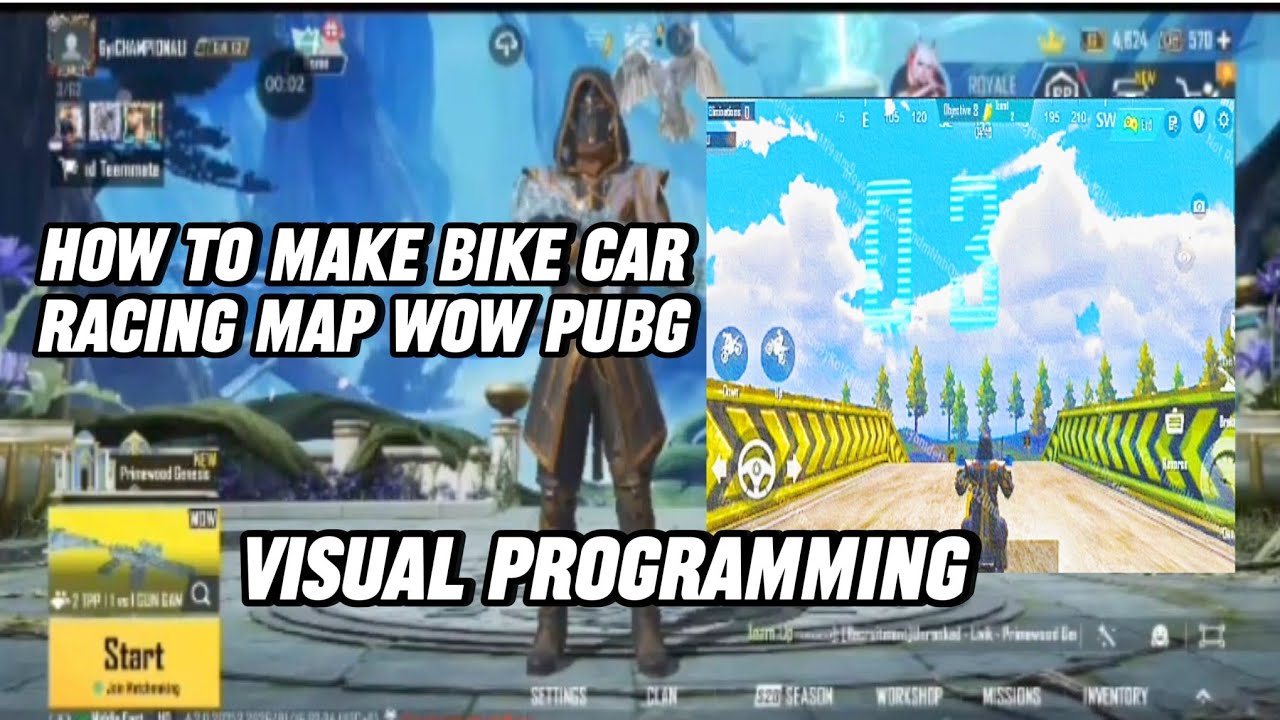 How to make bike car racing map respawn problems solve wow pubg @PUBGMOBILEPakistan 