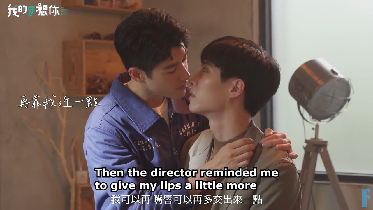 My Tooth Your Love 🦷 Ep 10 BTS - The first kiss scene Andy and Yu Jin filmed