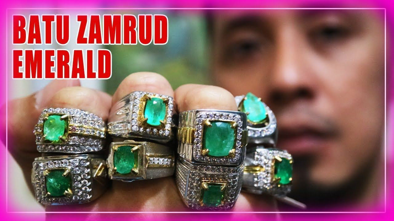 HARGA BATU AKIK PERMATA ZAMRUD COLOMBIA ETHIOPIA EMERALD | JAKARTA GEMSTONES MARKET (INDONESIA)