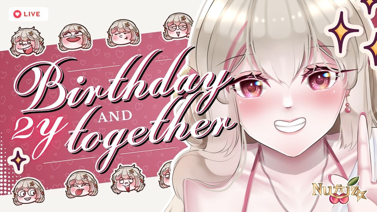 【🍒Birthday & 2 Year Anniversary 】วันเกิด ครบรอบ ปีใหม่ เหมาหมดในไลฟ์เดียว🤣