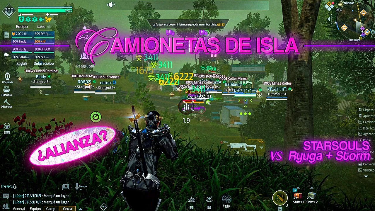 Undawn Camionetas de isla  🔥  STARSOULS vs ( Ryuga + Storm )
