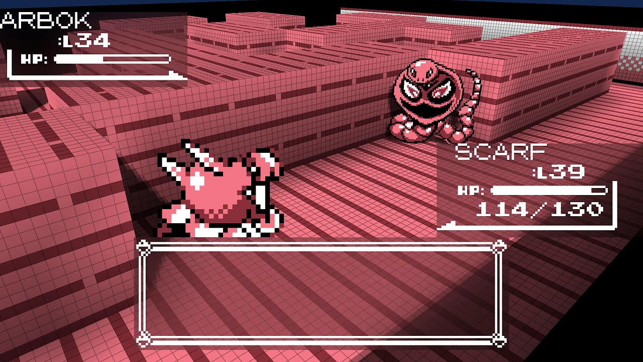 Pok&eacute;mon Red - Dramatic Shape Voxel Mod #4