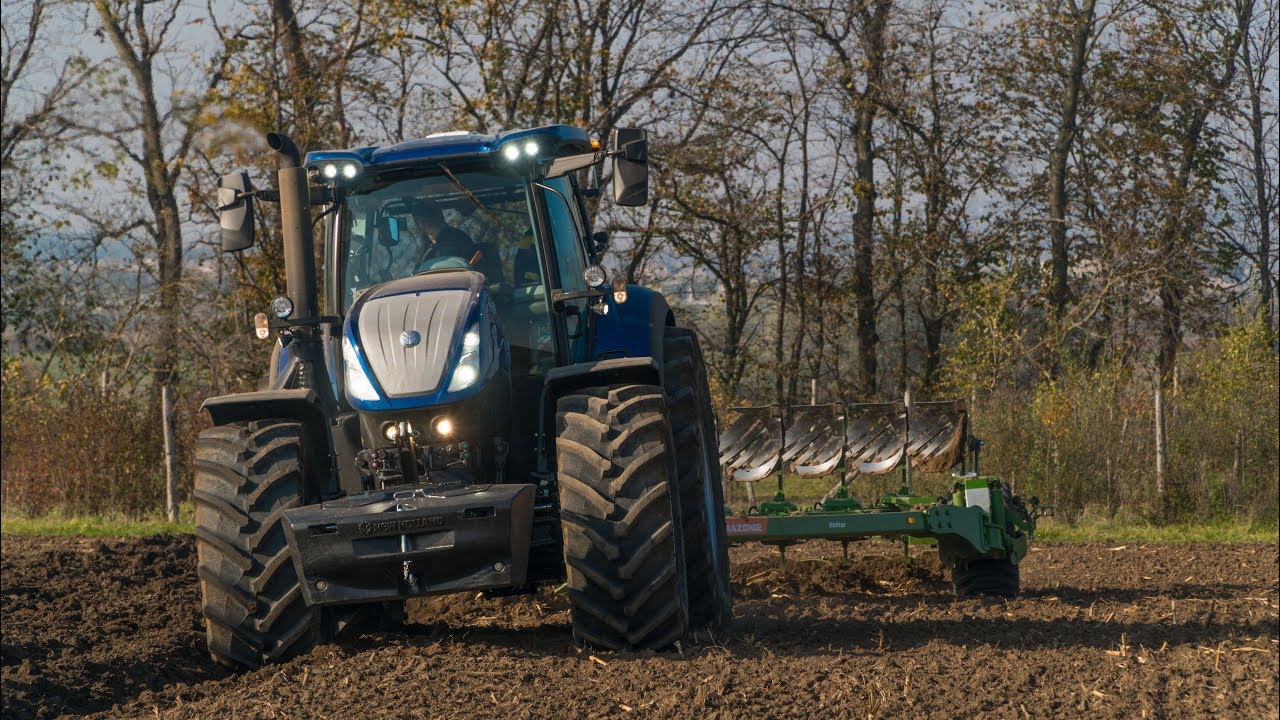 New Holland T7.315AC + Amazone Hektor | New Holland T9.565UC + Amazone Catros+ 12003-2TS