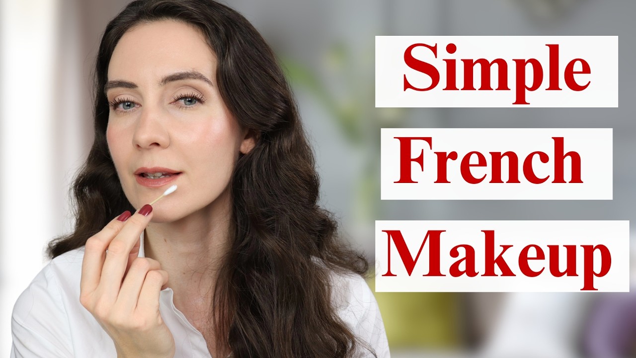 SIMPLE FRENCH MAKEUP LOOK | Easy to follow neutral makeup tutorial French Skincare |BEAUTY SECRETS