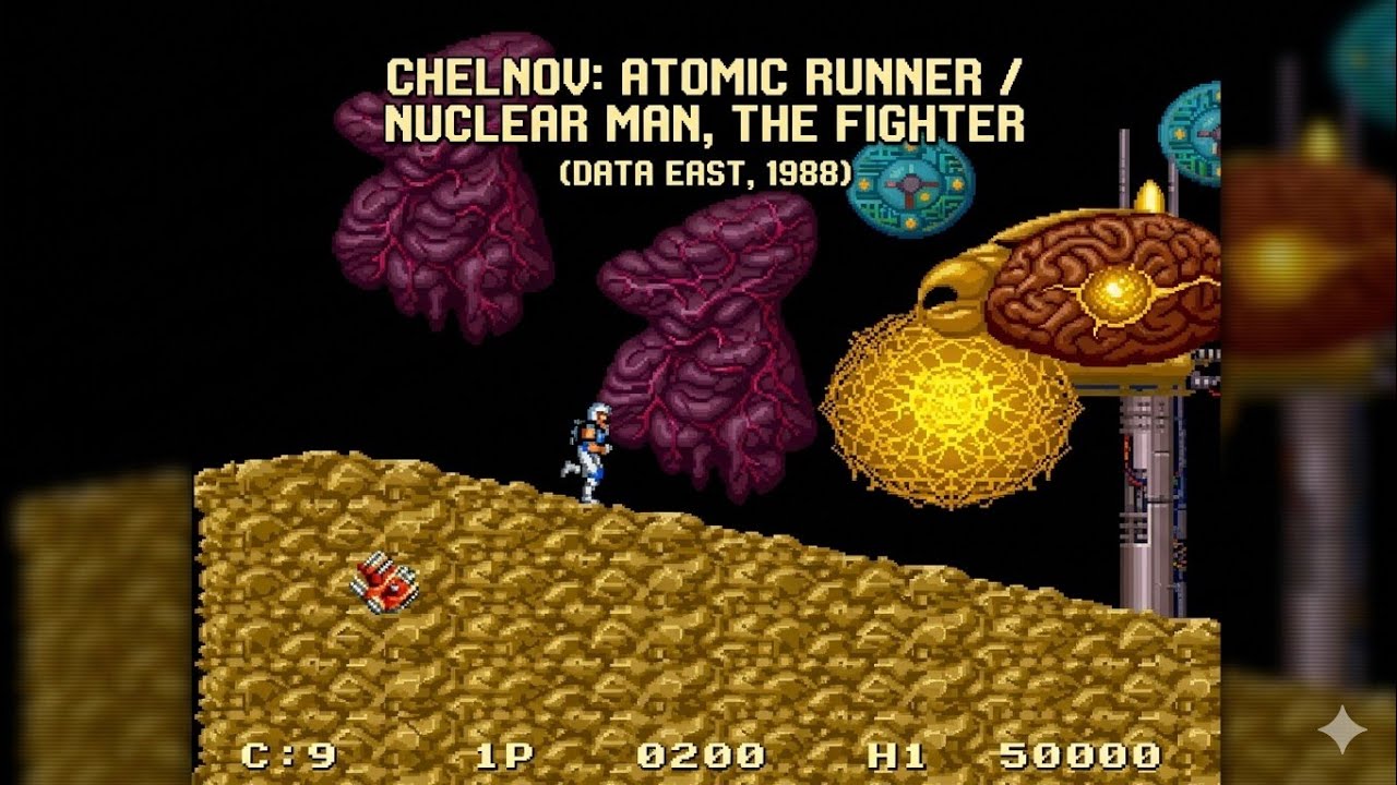 Chelnov: Atomic Runner / Nuclear Man, The Fighter (Data East, 1988)