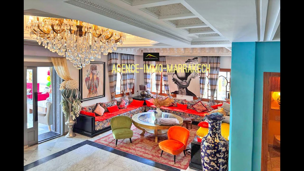 Villa de 9 Suites sur 5000 m² avec VNA - Marrakech