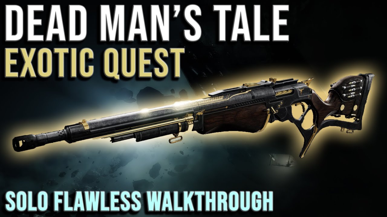 How to get Dead Mans Tale - Presage Guide - Solo Flawless - Destiny 2 - Season of the Chosen