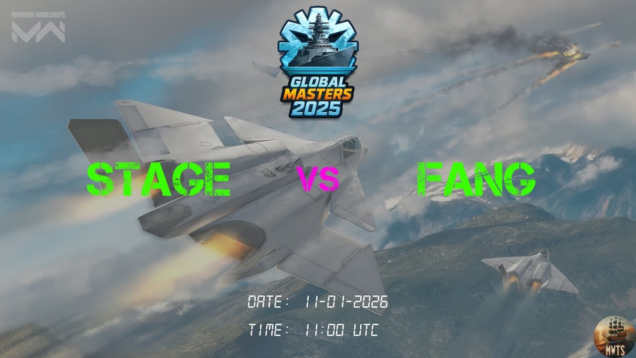 GLOBAL MASTER 2025 || PO - Lower || R1 || STAGE vs FANG