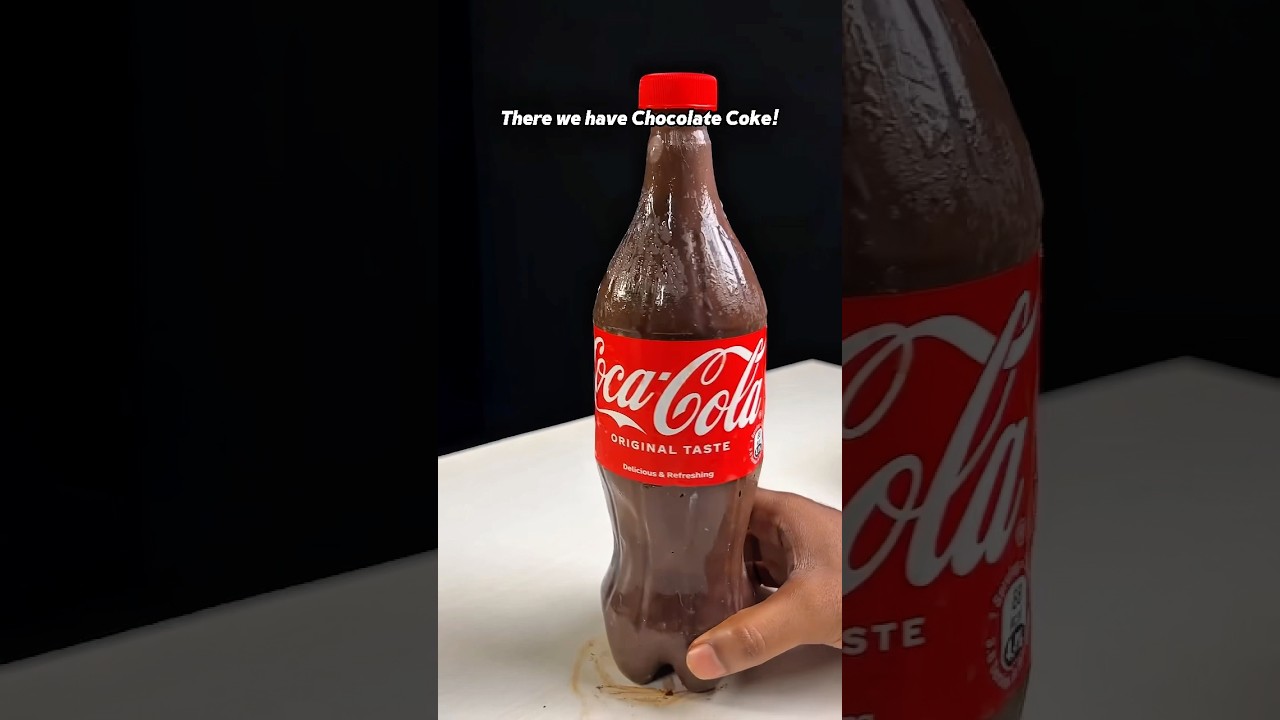 Потрясающая шоколадная кола 😜😋 от @GreatIndianAsmr