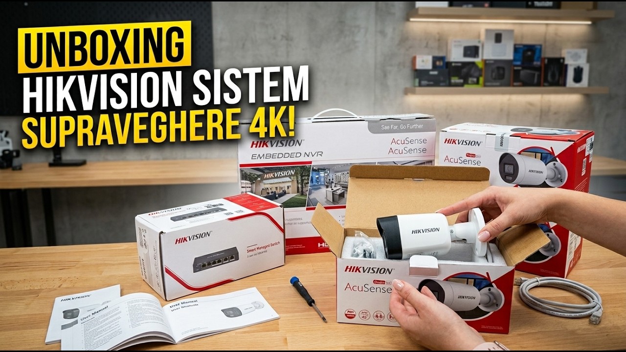 HIKVISION | Sistem de Supraveghere cu Camere IP