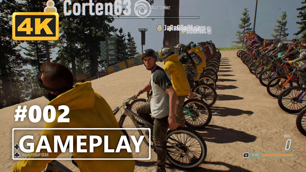 Riders Republic Xbox Series X Gameplay 4K | My First Mass Race
