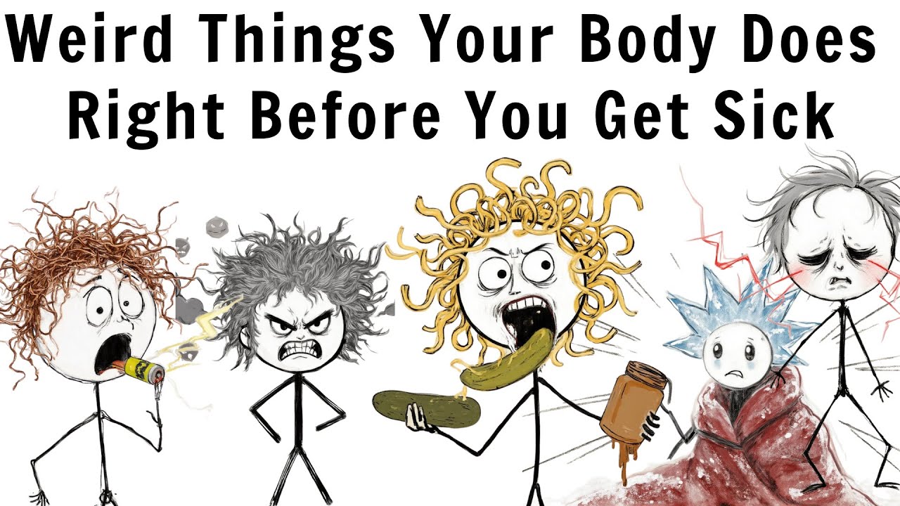 Weird Things Your Body Does Right Before You Get Sick